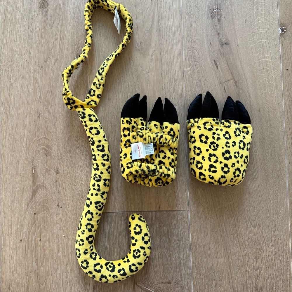 Hanna Andersson Leopard Print Kids Costume Set